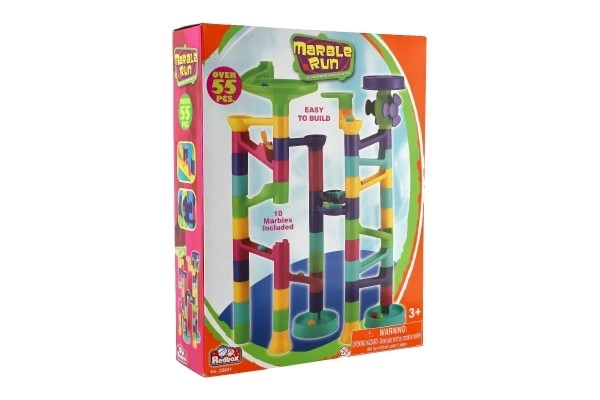 Colorful Marble Run Playset