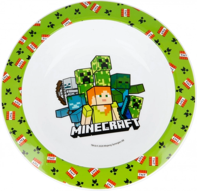 Children's Dining Bowl Minecraft