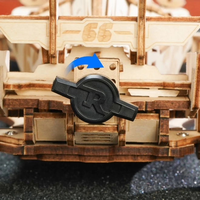 3D Wooden Puzzle Racing Car