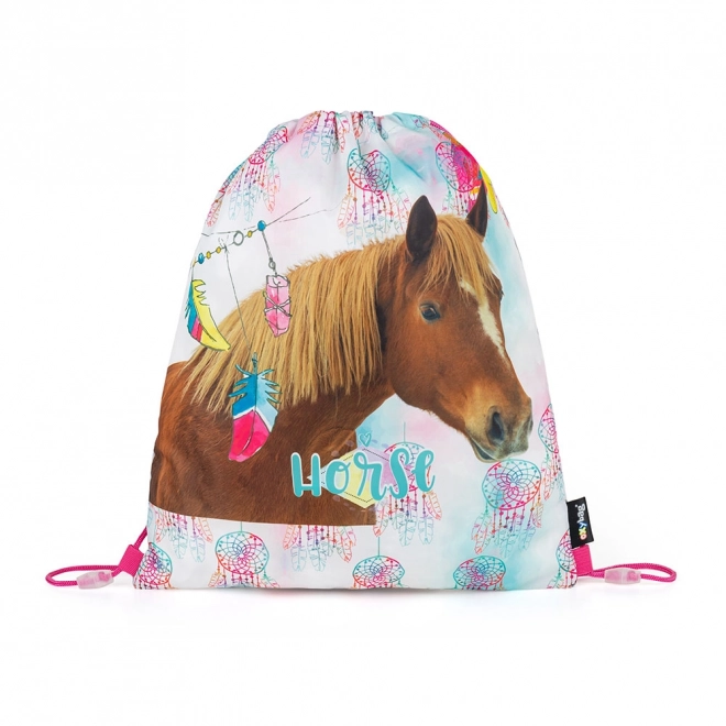 Romantic Horse Gymnastics Shoe Bag