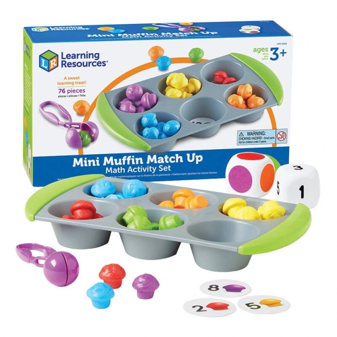 Mini Muffin Match Up Educational Set