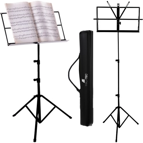 Foldable Music Stand with Adjustable Tripod