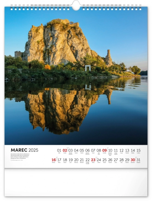 Notique Wall Calendar Stunning Slovakia 2025