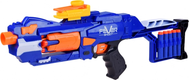 Detachable stock with dart storage