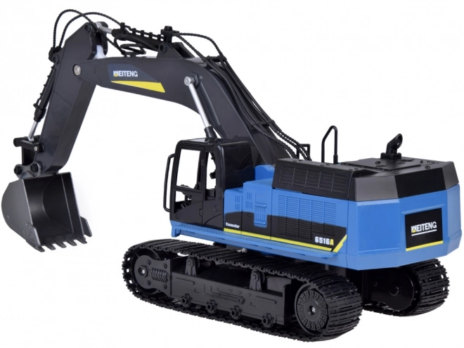 Remote Controlled Excavator with Smoke and LED Effects