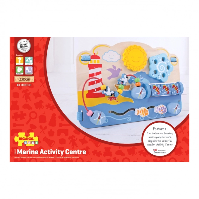 Bigjigs Wooden Activity Ocean Board