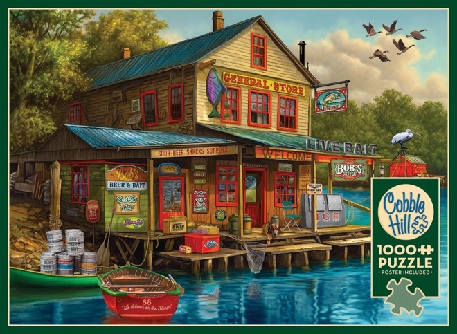 Cobble Hill Bob's Beer & Bait Puzzle - 1000 Pieces