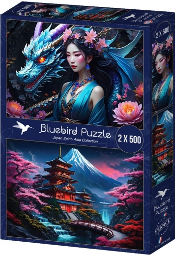 Spirit of Japan Puzzle 2x500 Pieces