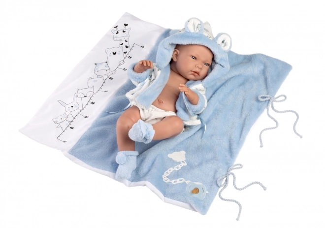 Realistic Baby Doll with Full Vinyl Body - 40 cm