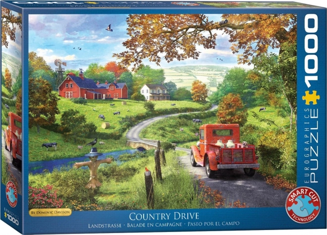 Country Ride Puzzle 1000 Pieces