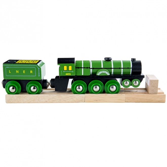 Bigjigs Rail Wooden Replica Locomotive Flying Scotsman