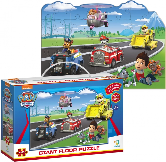 Large Paw Patrol Floor Puzzle