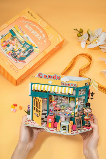 Casa di caramelle arcobaleno Rolife - Miniatura 3D