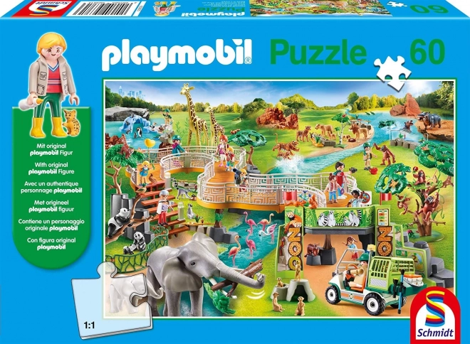 Playmobil Zoo Puzzle with Figurine