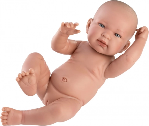 Llorens újszülött baba - élethű baba babával vinyltesttel - 40 cm