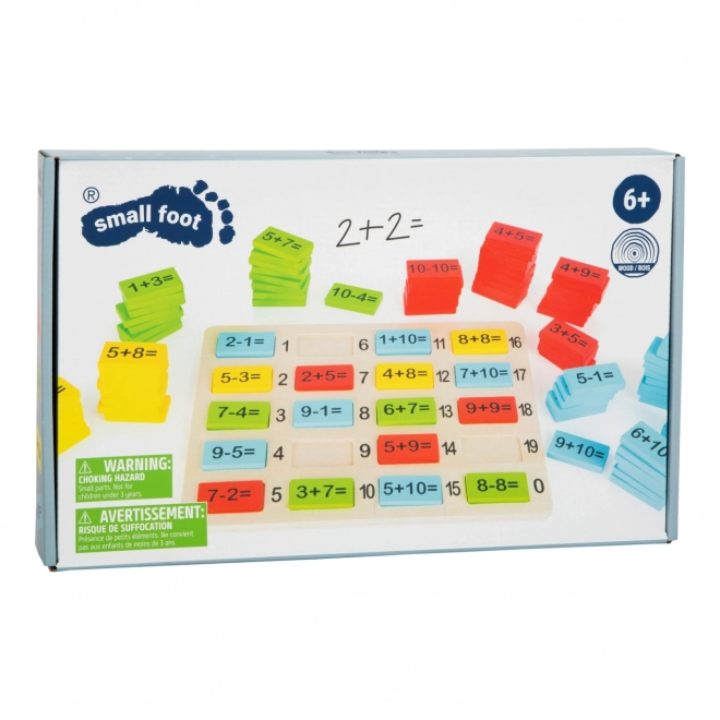 Mathematical Brick Set with Operations