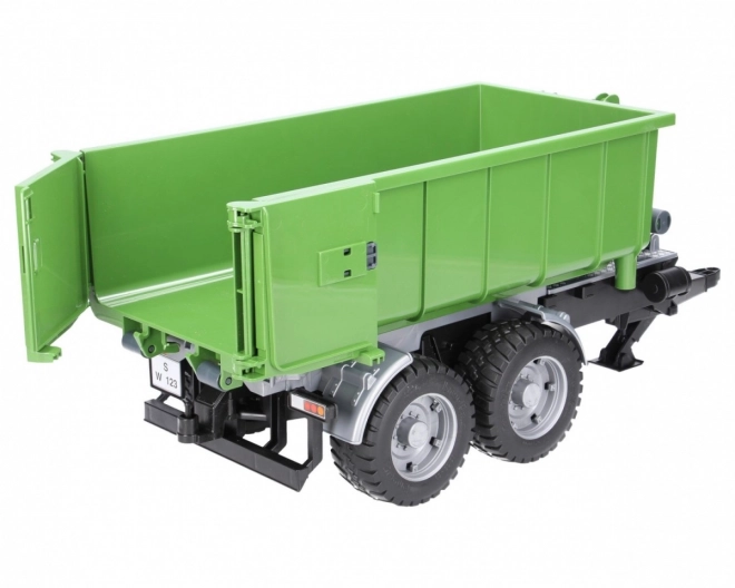 Bruder Green Tipper Truck with Detachable Container