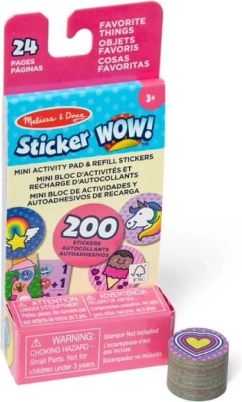 Sticker Wow navullingen – favoriete voorwerpen
