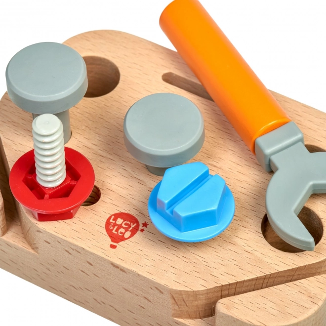 Lucy & Leo Little Carpenter - Wooden Tool Set