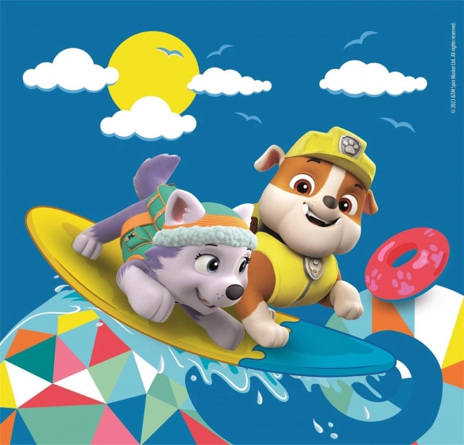 Paw Patrol 3 in 1 Puzzle Set