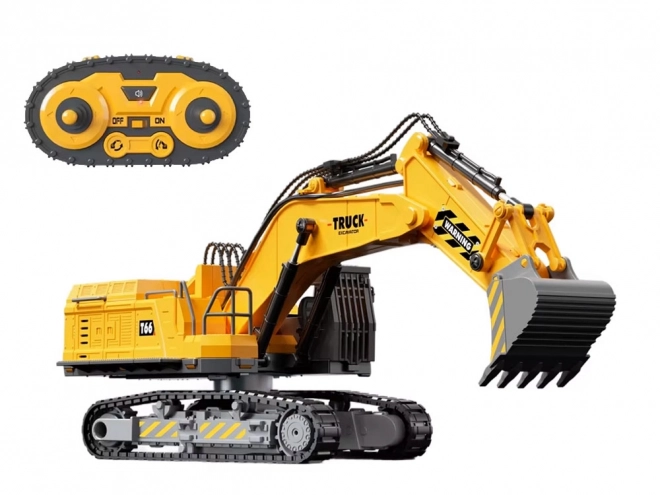 Remote Control Excavator Building Set - 133 Pieces