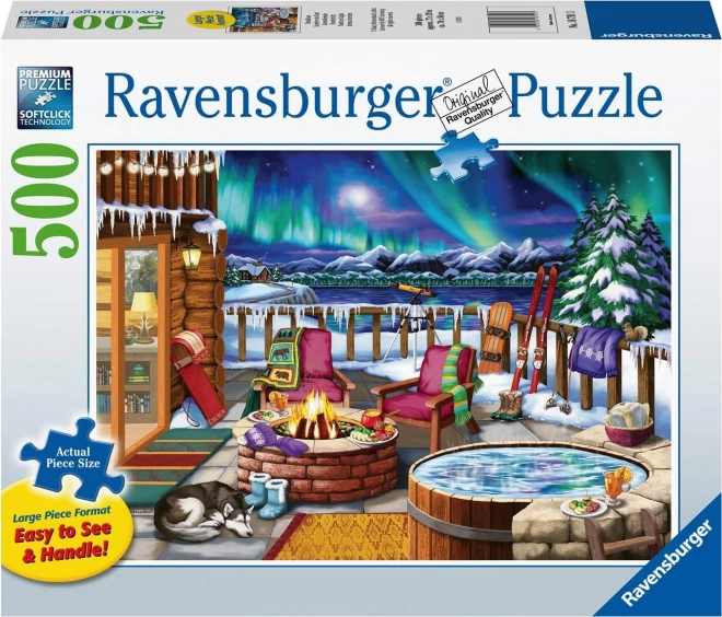 Ravensburger Northern Lights XXL 500 Piece Puzzle