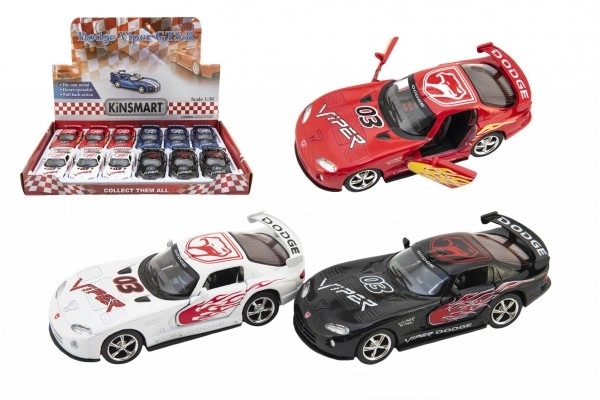 Metal Dodge Viper Gts-R Toy Car