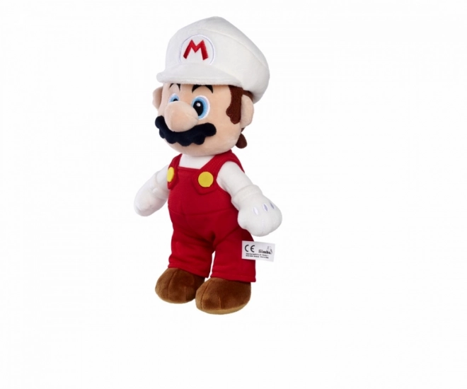 Super Mario Fire Mario Plush Toy 30 cm