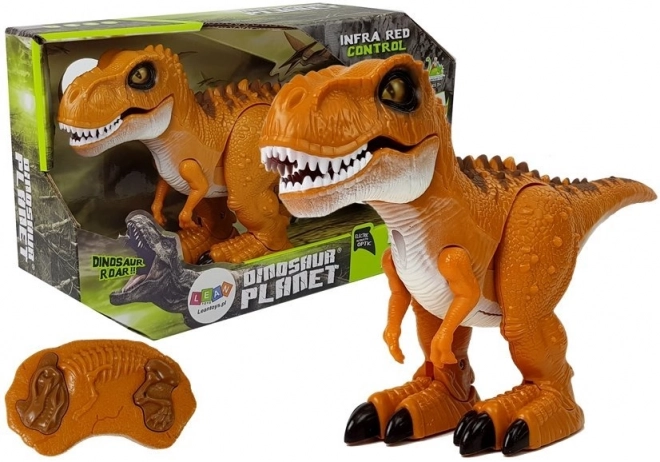 Remote Controlled Tyrannosaurus Dino R/C with Sound and Light Effects