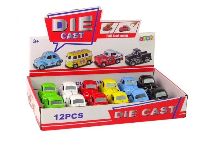 Friction Powered Toy Car Beetle in Various Colors