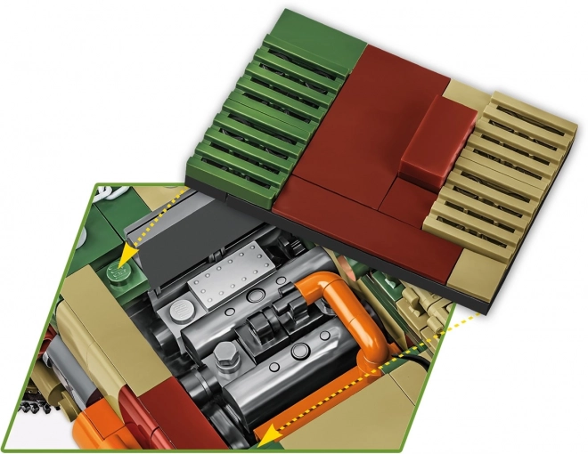 Cobi II WW Sturmgeschutz IV Model Building Set