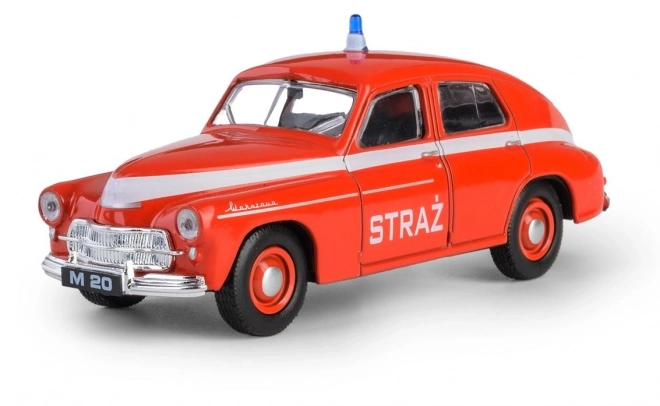 PRL Fire Engine Warszawa M-20 Model