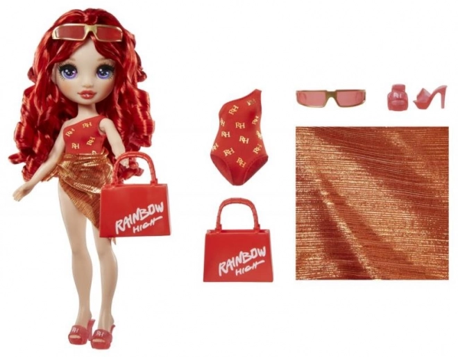 Rainbow High Ruby Anderson Doll in Swimwear