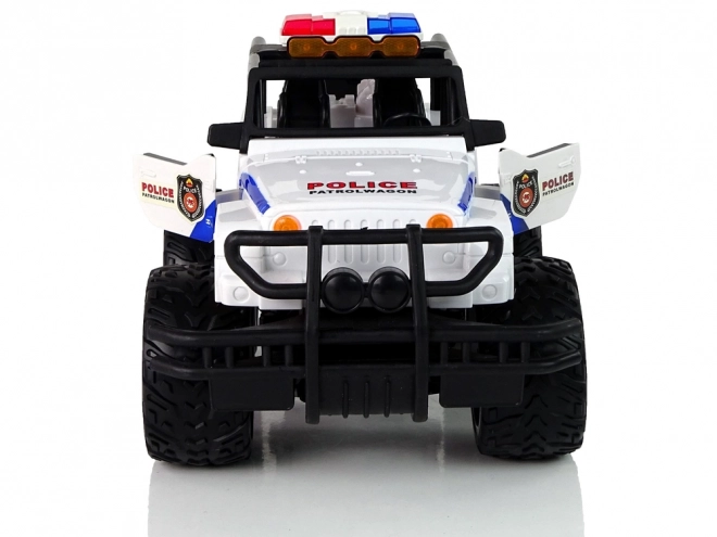 Remote Controlled Police Jeep with Light Effects