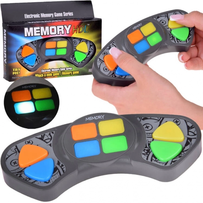 Electronic Memory Game with Colorful Buttons