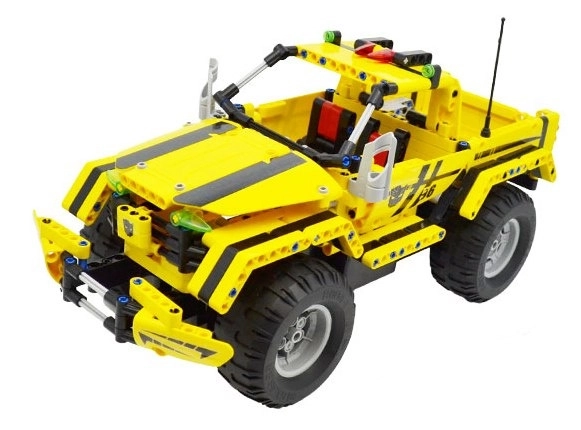 Remote Controlled Technical Building Blocks Off-Road Vehicle CaDA 2-in-1 for Kids 6+