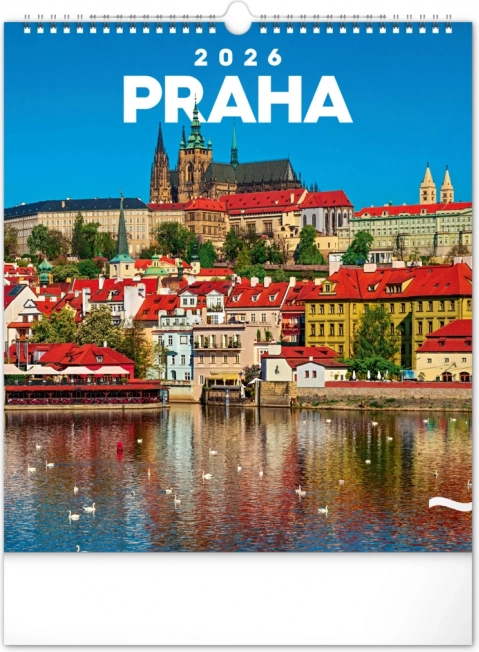 Stenski koledar Praga 2026