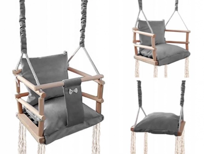 Gray Baby Swing – Gray