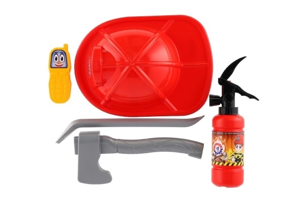 Firefighter Helmet Set with Accessories