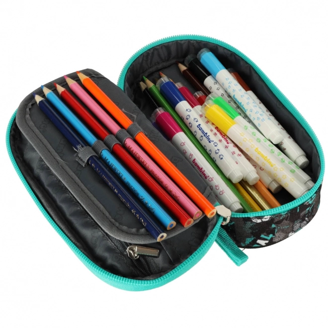 Children's Pencil Case with Football Design