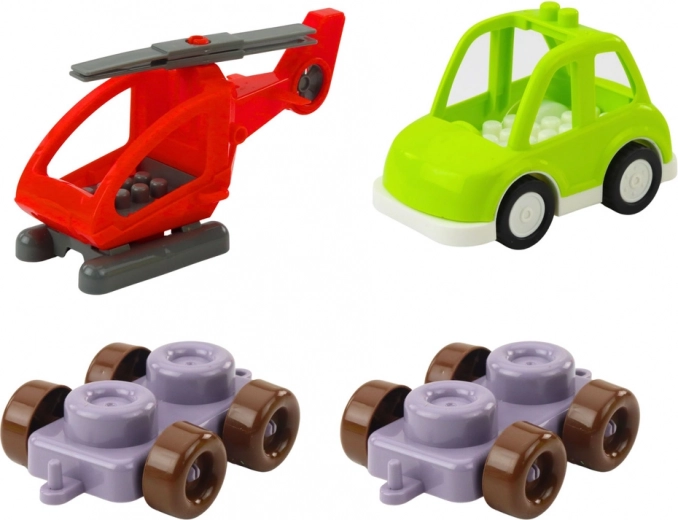 Creative building with vehicles