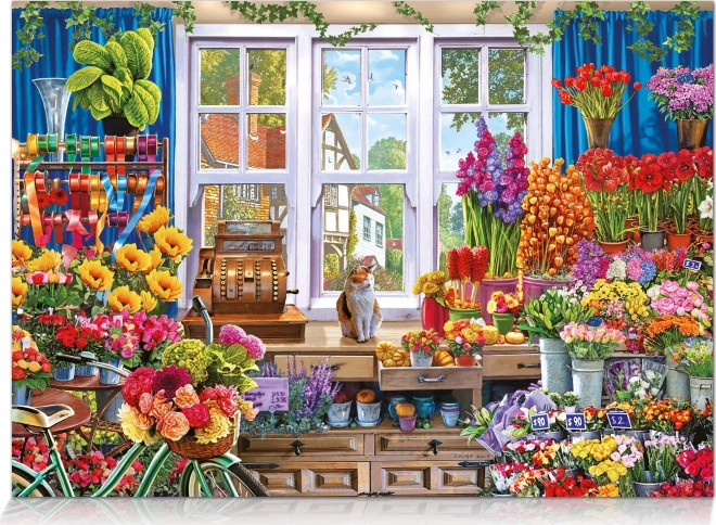 Star Flower Shop 1500 Piece Puzzle