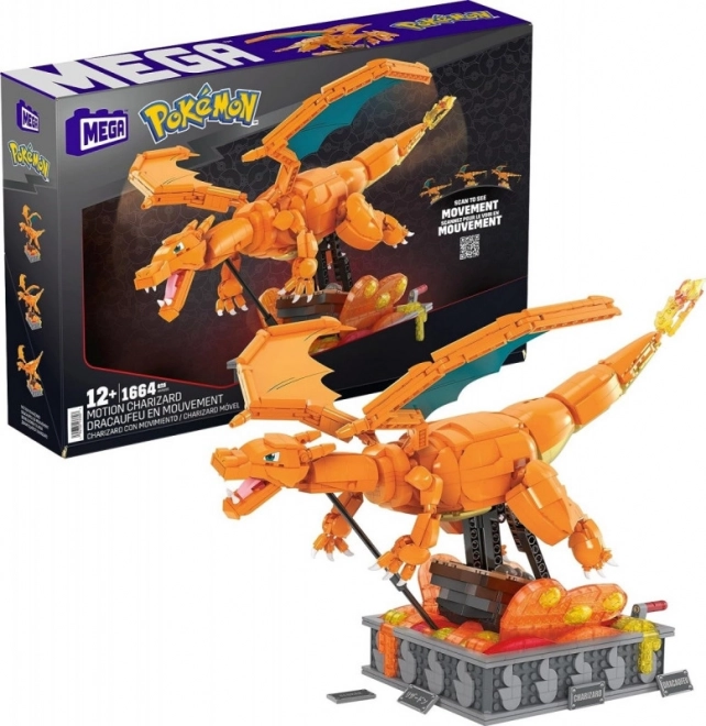 Mega building blocks mechanical Charizard