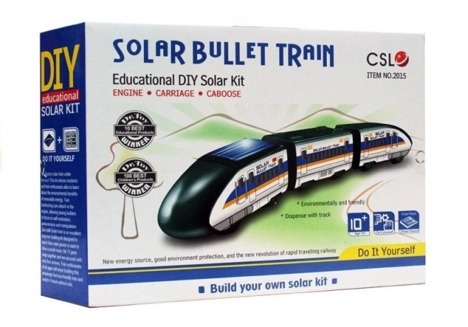 Solar Powered Bullet Train Toy