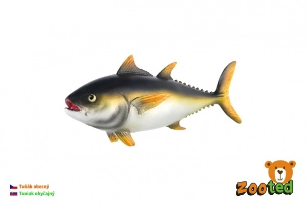 Bluefin Tuna Plastic Toy 12cm in Bag