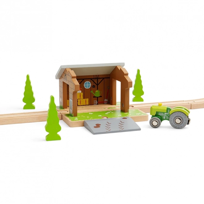 Bigjigs Rail Barn Tunnel for Train Set