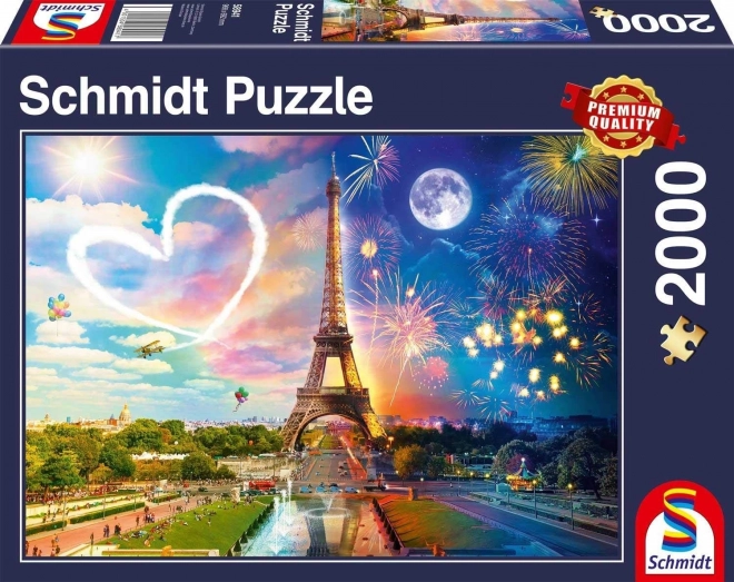 Paris Day and Night Puzzle 2000 Pieces