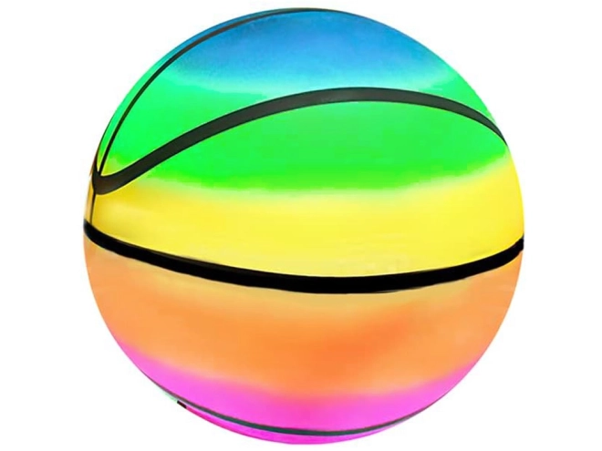 Colorful Rainbow Inflatable Ball for Kids