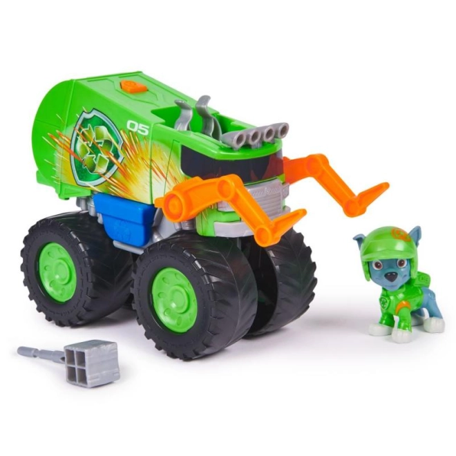 Toy Truck with Big Wheels