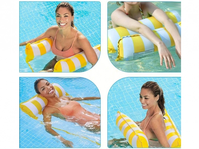 Inflatable Water Hammock for Pool and Beach